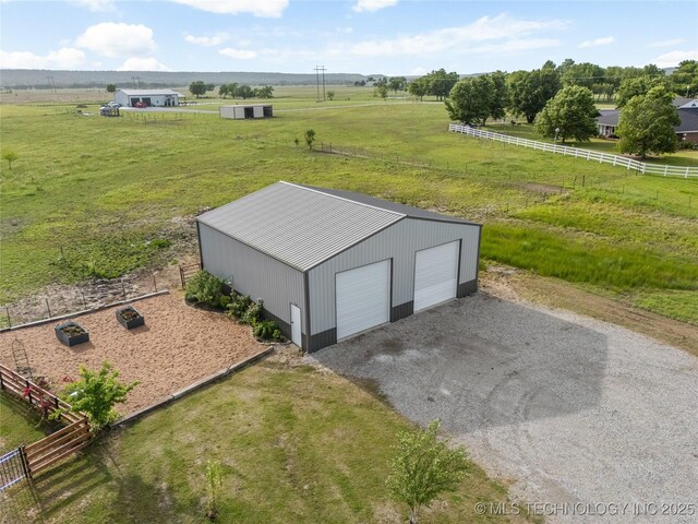 16990 S 33rd W Ave, Glenpool, OK 74033 - overview of rural landscape featuring agricultural land
