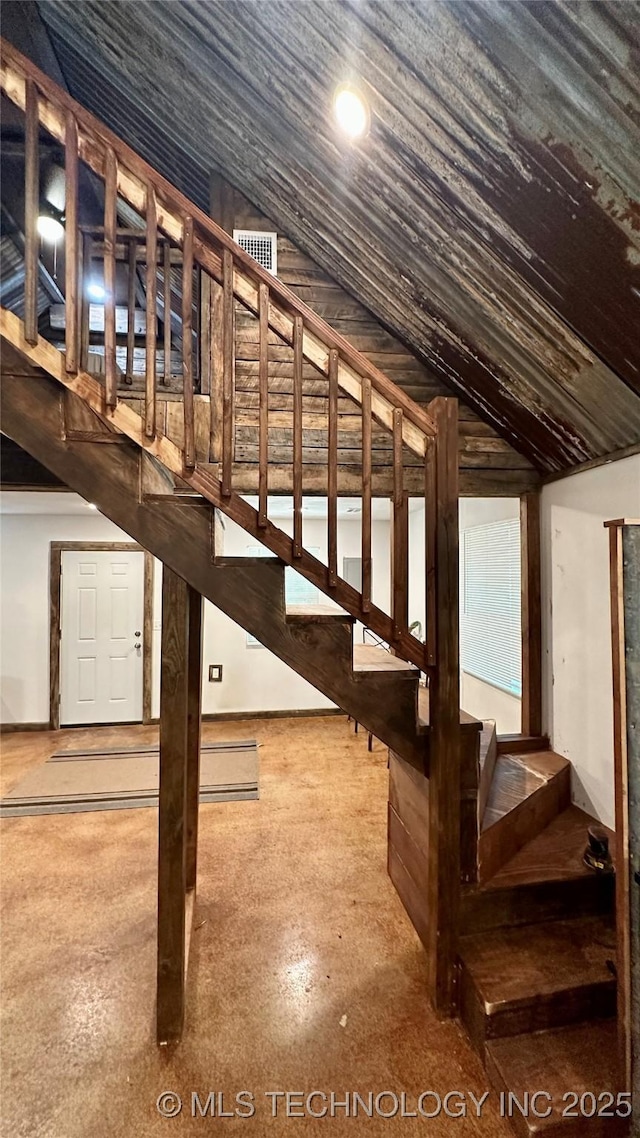 2689 Chickasaw Trl, Davis, OK 73030 - view of staircase