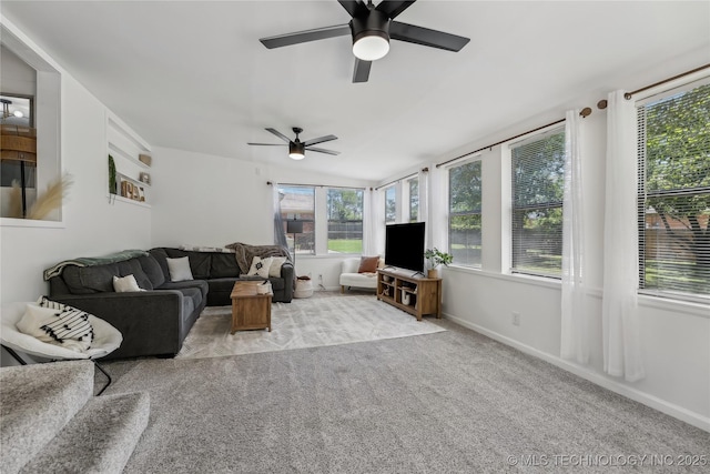 7506 E 27th St, Tulsa, OK 74129 - sunroom / solarium with healthy amount of natural light, carpet floors, and baseboards