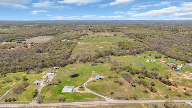 2750 Enterprise, Lone Grove, OK 73401 - aerial view of property's location featuring a heavily wooded area