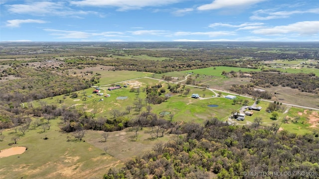 2750 Enterprise, Lone Grove, OK 73401 - aerial view of property and surrounding area