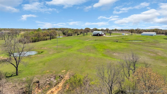 2750 Enterprise, Lone Grove, OK 73401 - view of yard featuring a water view