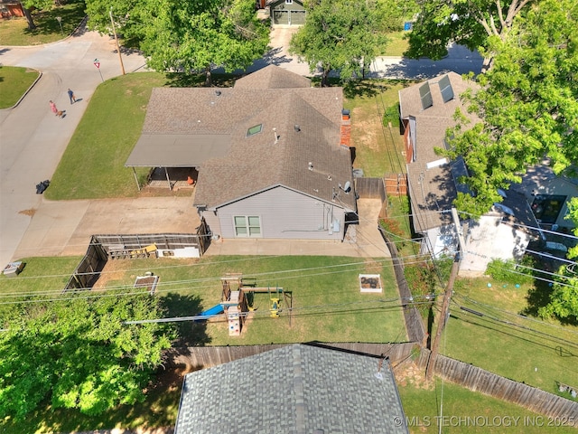 3931 S Oswego Ave, Tulsa, OK 74135 - view from above of property