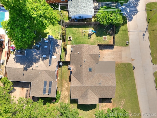 3931 S Oswego Ave, Tulsa, OK 74135 - view from above of property