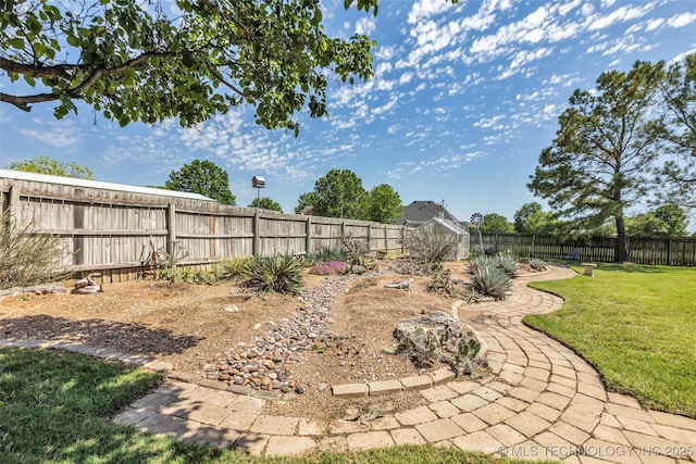 view of yard