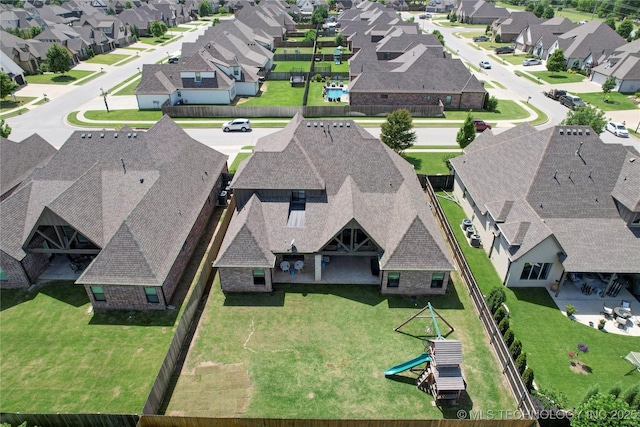 12113 S Fulton Ave E, Bixby, OK 74008 - aerial view of residential area