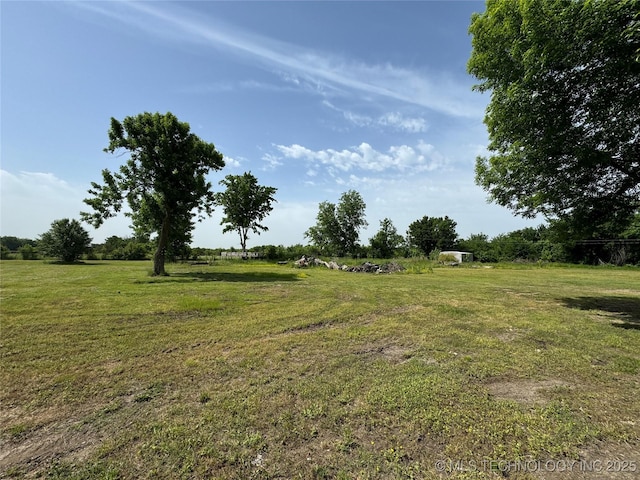 18700 E 600th Rd, Inola, OK 74036 - view of grassy yard with a rural view