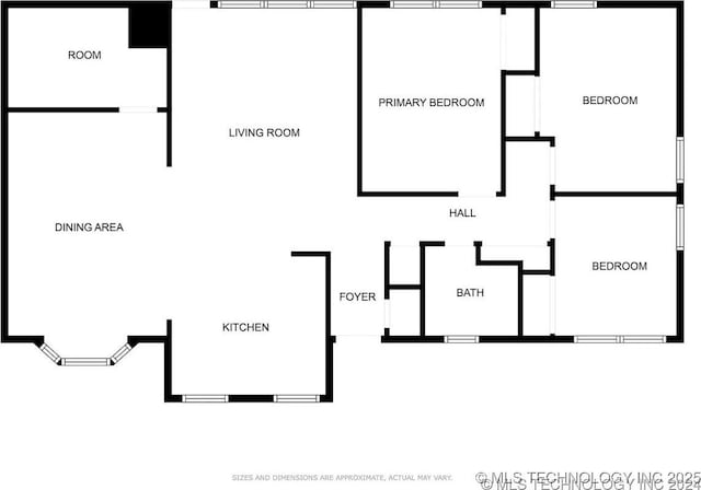 233 N 44th W Ave, Tulsa, OK 74127 - property floor plan