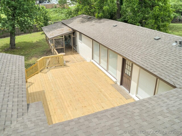 7446 E 20th St, Tulsa, OK 74112 - view from above of property