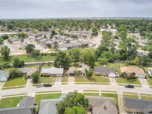 7446 E 20th St, Tulsa, OK 74112 - aerial view of residential area