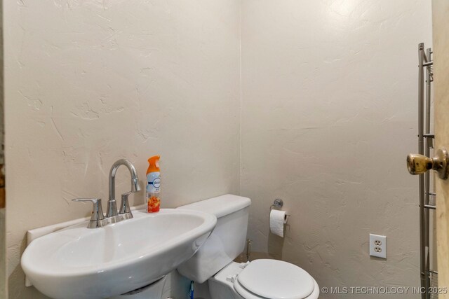 11815 S 86th E Ave, Bixby, OK 74008 - bathroom with toilet and a sink