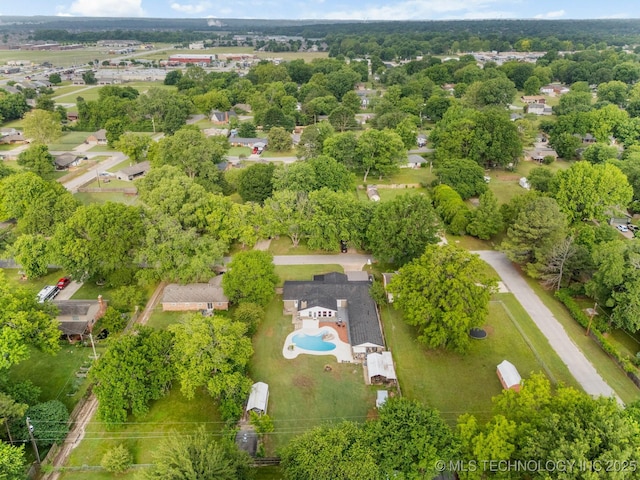 11815 S 86th E Ave, Bixby, OK 74008 - drone / aerial view of a pool area