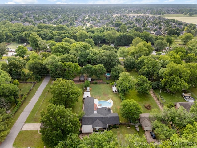 11815 S 86th E Ave, Bixby, OK 74008 - bird's eye view