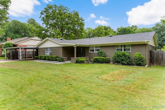 11815 S 86th E Ave, Bixby, OK 74008 - single story home with a carport and brick siding
