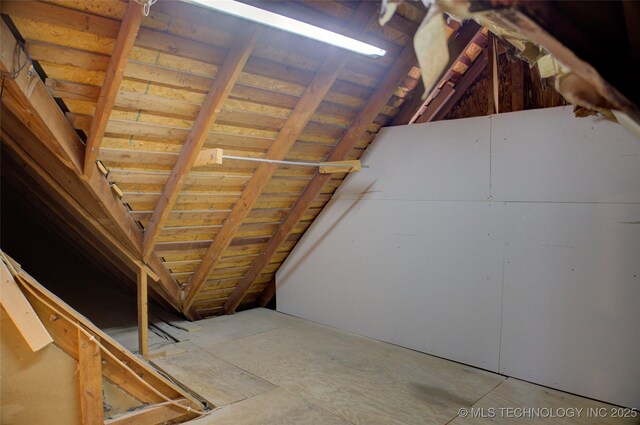 4601 S 66th Ave E, Tulsa, OK 74145 - view of unfinished attic