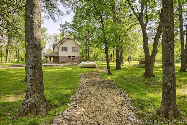 21304 S 4200th Rd, Claremore, OK 74019 - view of green lawn