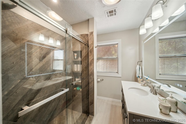 5094 N 209th W Ave, Sand Springs, OK 74063 - bathroom with vanity, a shower stall, and baseboards