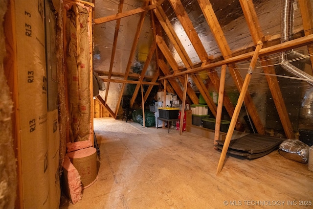 16958 E 45th St, Tulsa, OK 74134 - view of unfinished attic