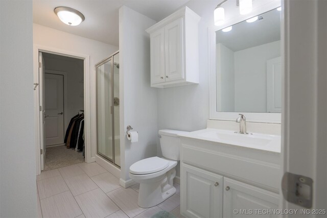 16958 E 45th St, Tulsa, OK 74134 - bathroom featuring a shower stall and vanity