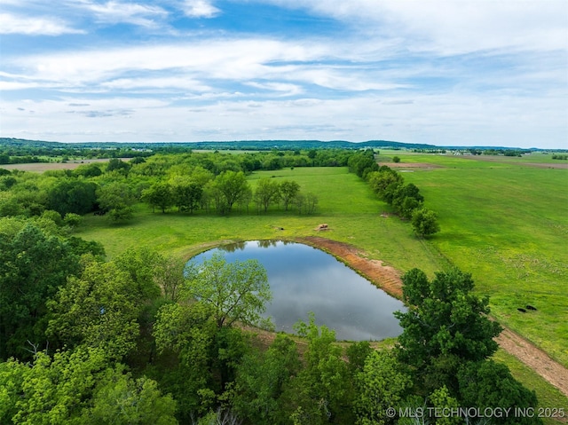 5378 W 450th Rd, Pryor, OK 74361 - drone / aerial view of a large body of water