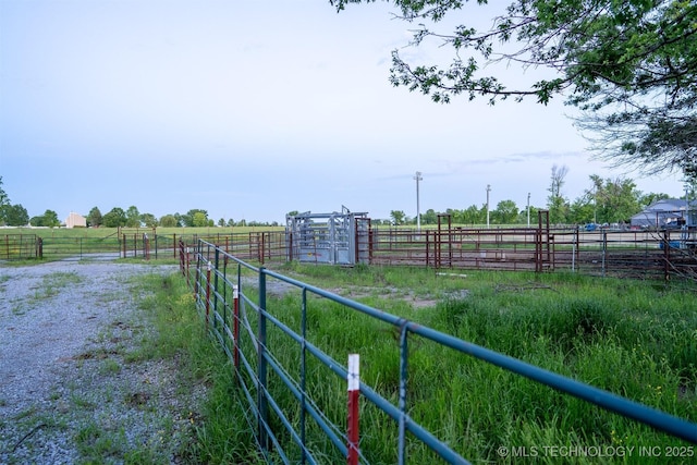 5378 W 450th Rd, Pryor, OK 74361 - view of yard with a view of rural / pastoral area