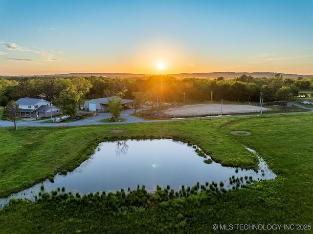 5378 W 450th Rd, Pryor, OK 74361 - view of community featuring a water view