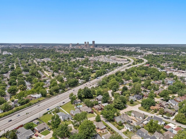 1648 S Columbia Pl, Tulsa, OK 74104 - bird's eye view of a highway