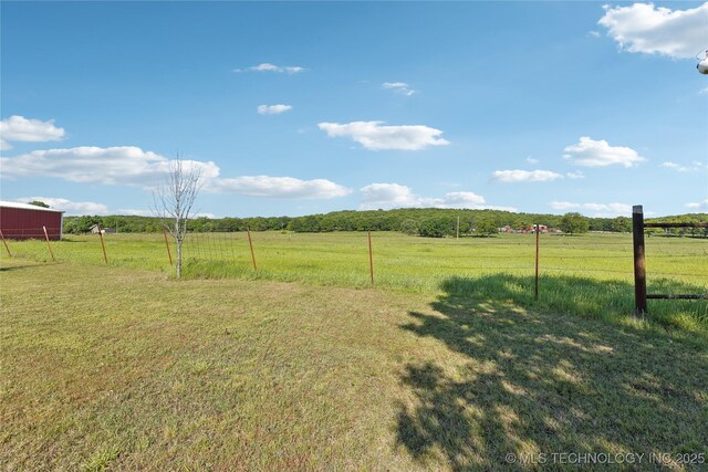 20600 Slick Rd, Kellyville, OK 74039 - view of green lawn with a view of countryside