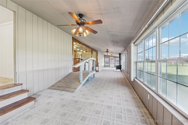 20600 Slick Rd, Kellyville, OK 74039 - view of unfurnished sunroom