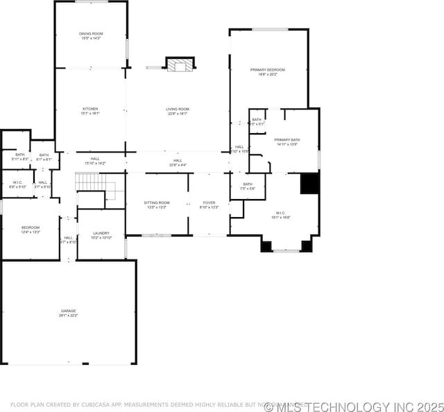 11408 S Harvard Ave, Tulsa, OK 74137 - home floor plan