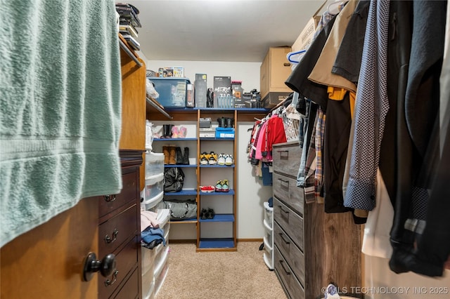 2122 E 52nd St, Tulsa, OK 74105 - walk in closet with light colored carpet