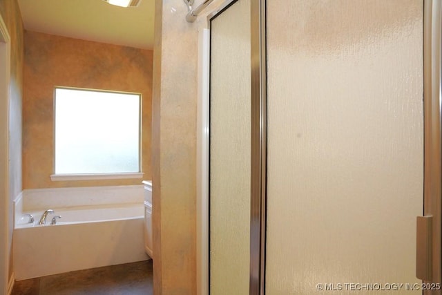 717 W 39th St, Sand Springs, OK 74063 - full bathroom featuring a bath and a stall shower