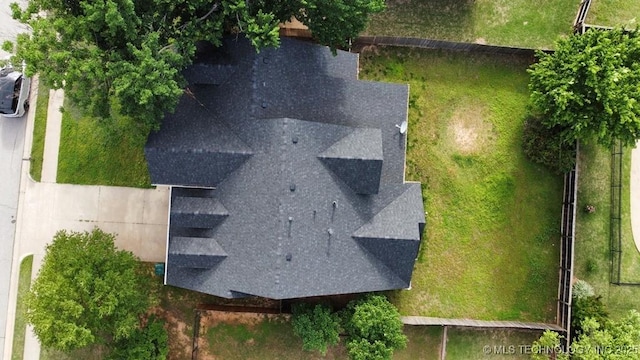 717 W 39th St, Sand Springs, OK 74063 - view from above of property