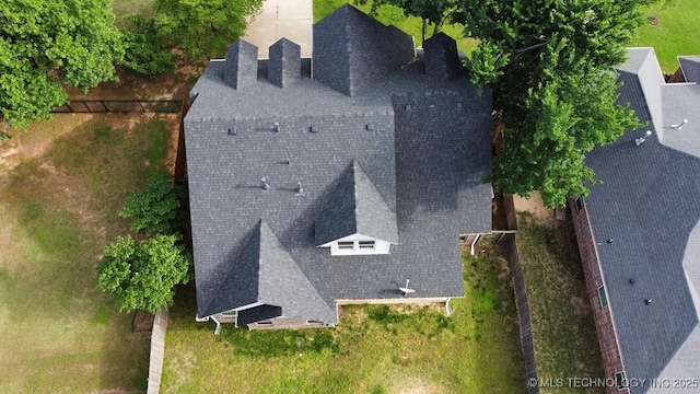 717 W 39th St, Sand Springs, OK 74063 - view from above of property