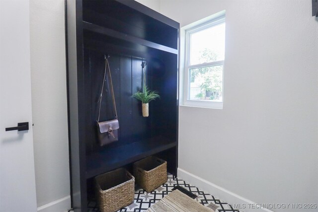 2503 S Birmingham Ave, Tulsa, OK 74114 - mudroom with baseboards