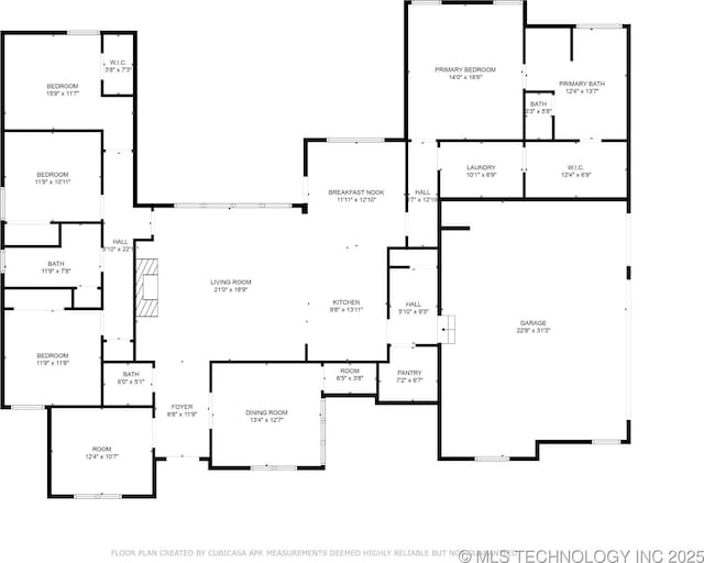 floor plan / room layout