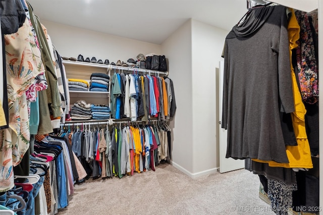 9429 Bryan Rd, Shawnee, OK 74855 - spacious closet featuring carpet floors