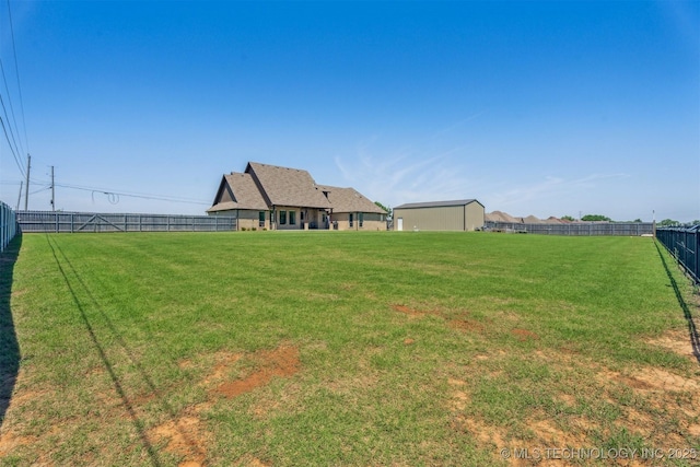 9429 Bryan Rd, Shawnee, OK 74855 - view of yard