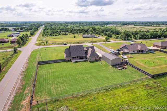 9429 Bryan Rd, Shawnee, OK 74855 - aerial view of sparsely populated area
