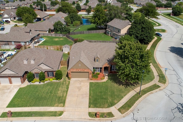 1901 N 8th St, Broken Arrow, OK 74012 - aerial view of residential area
