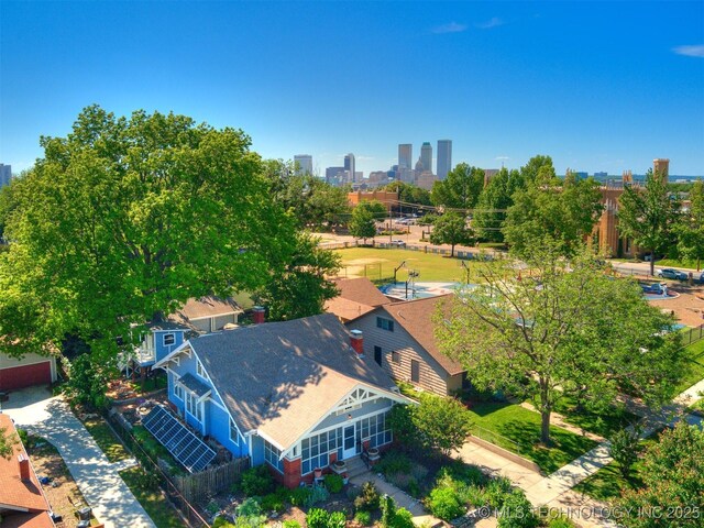 1618 S Rockford Ave, Tulsa, OK 74120 - bird's eye view
