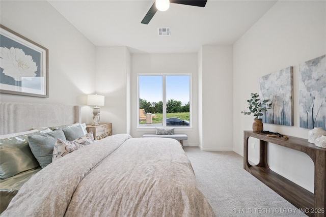 2607 E 135th Dr S, Bixby, OK 74008 - carpeted bedroom featuring ceiling fan