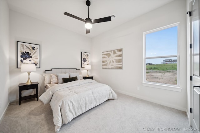 2607 E 135th Dr S, Bixby, OK 74008 - bedroom featuring carpet floors and ceiling fan