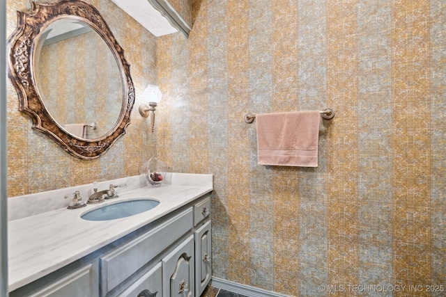 2956 E 69th St, Tulsa, OK 74136 - bathroom featuring vanity