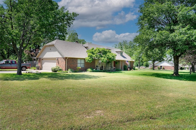 15919 E 79th St N, Owasso, OK 74055 - view of front facade with brick siding
