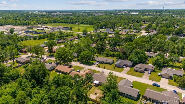 1010 S Wewoka Ave, Claremore, OK 74017 - aerial view of residential area