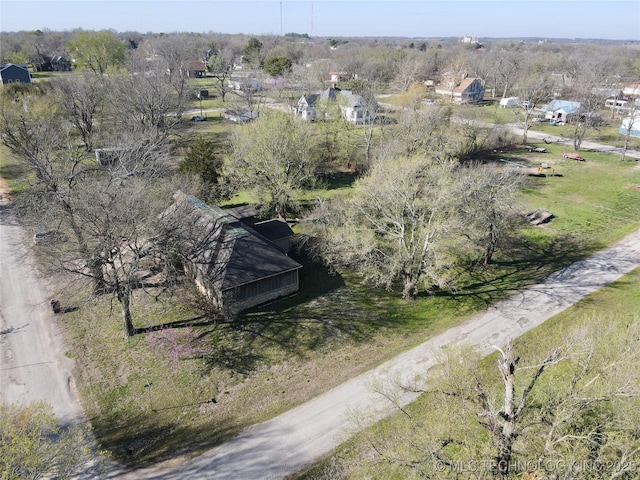 drone / aerial view