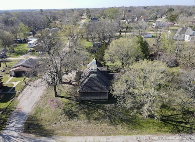 view of subject property