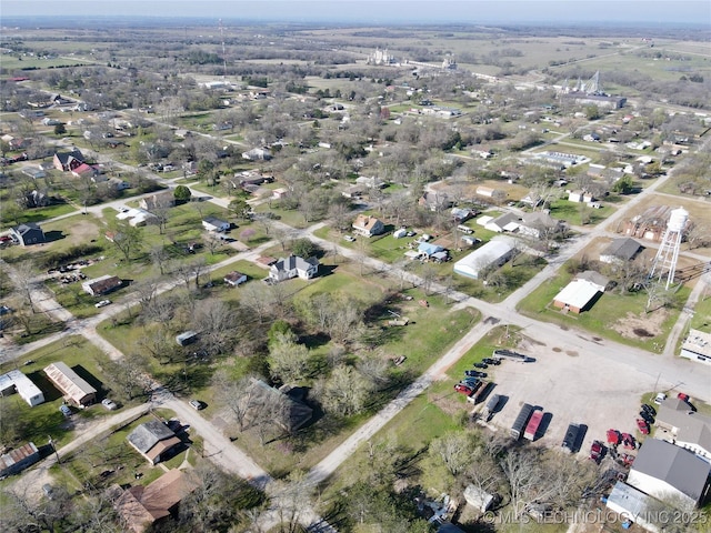aerial view of property's location
