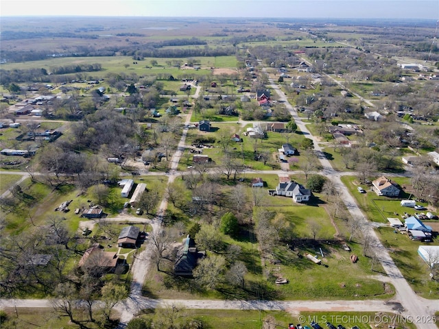 aerial view of property and surrounding area